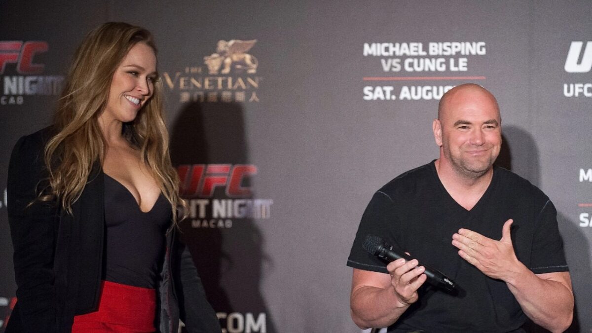 Dana White talks about Ronda Rousey's return