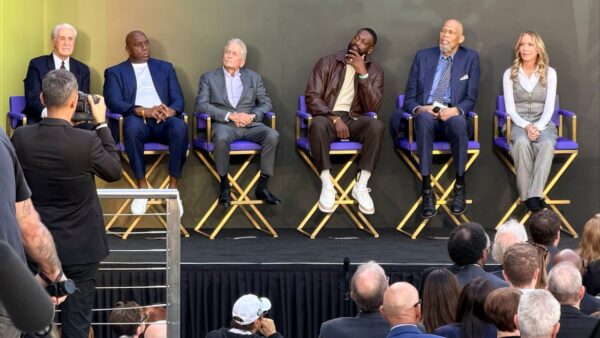 Pat Riley Rallies Lakers and Heat to Beat Celtics During Statue ...