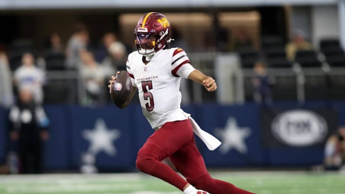 (Video) Commanders QB Jayden Daniels Shares a Moment With LeBron James Following Lakers' Poor Loss Against Celtics