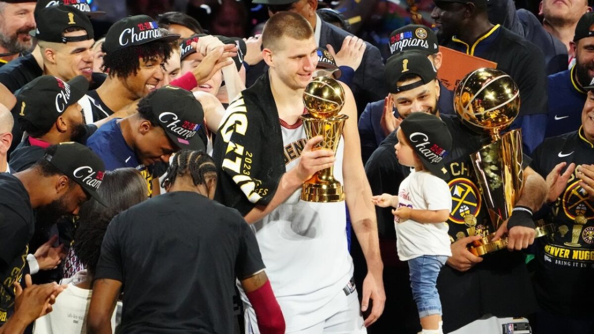 Nikola Jokic needs more such trophies to be in GOAT race