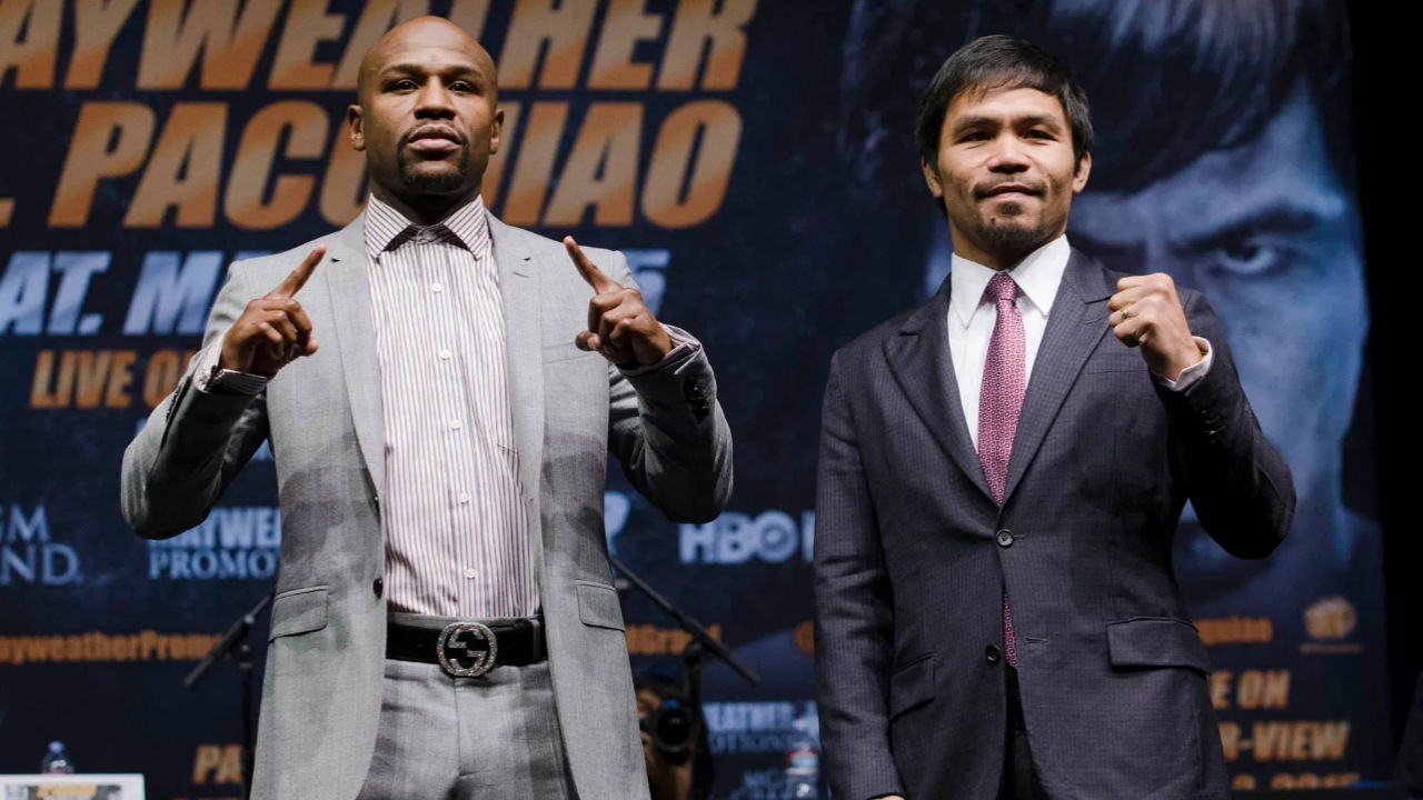 “First Time Wasn’t Late Enough” – Fans Troll Floyd Mayweather vs Manny Paquiao Rematch Announcement