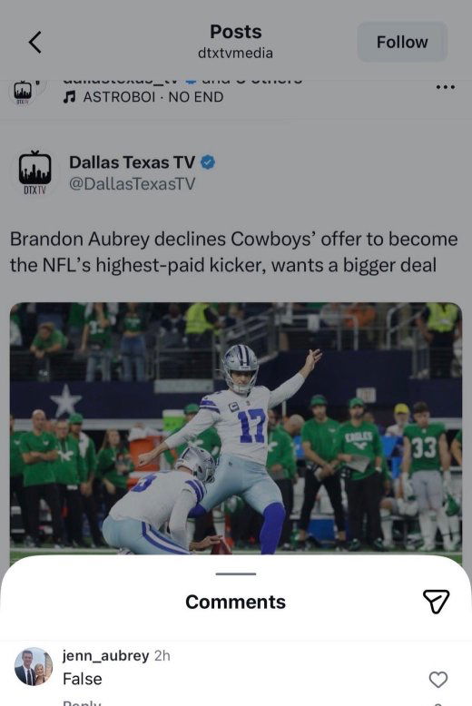 Jenn Aubrey's response