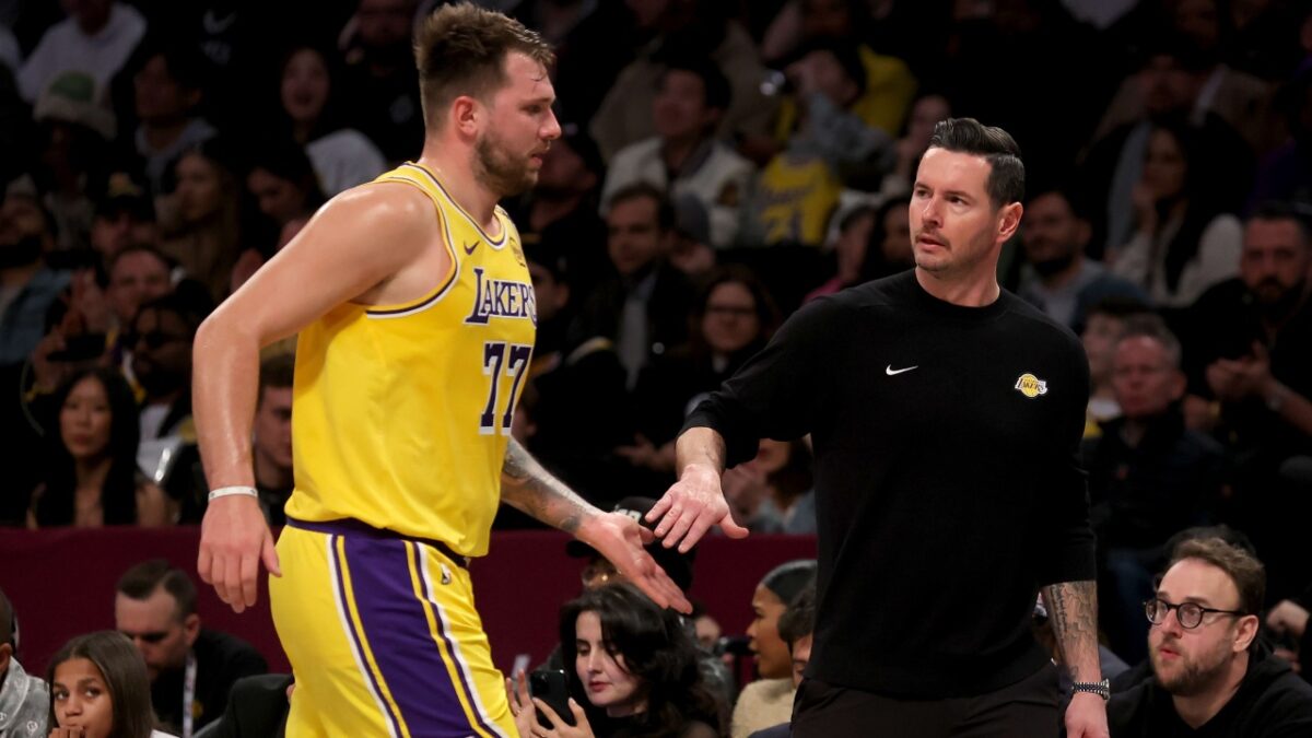 Luka Doncic and JJ Redick