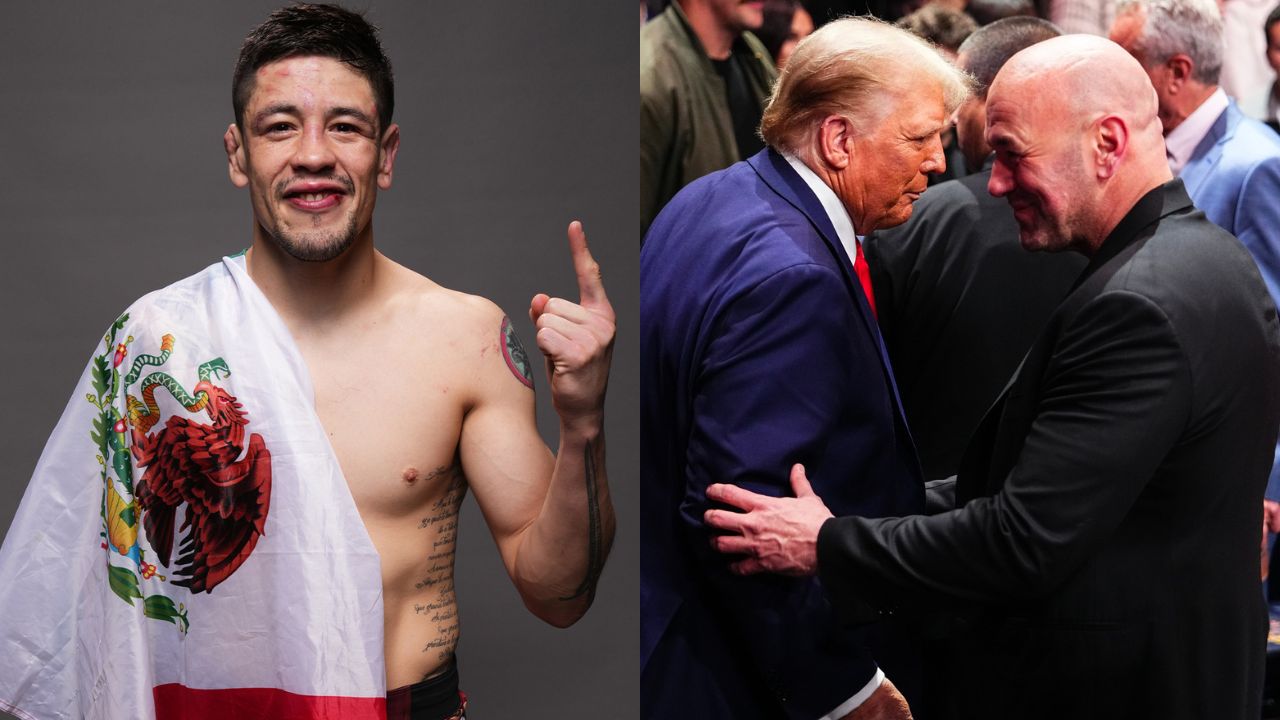 Mexican Star Brandon Moreno Snaps After Posed With White House UFC Event Question