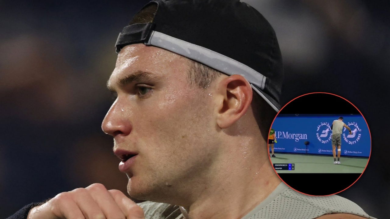 (Video) Jack Draper Caught in an Outrageous Wardrobe Malfunction at the Dubai Open