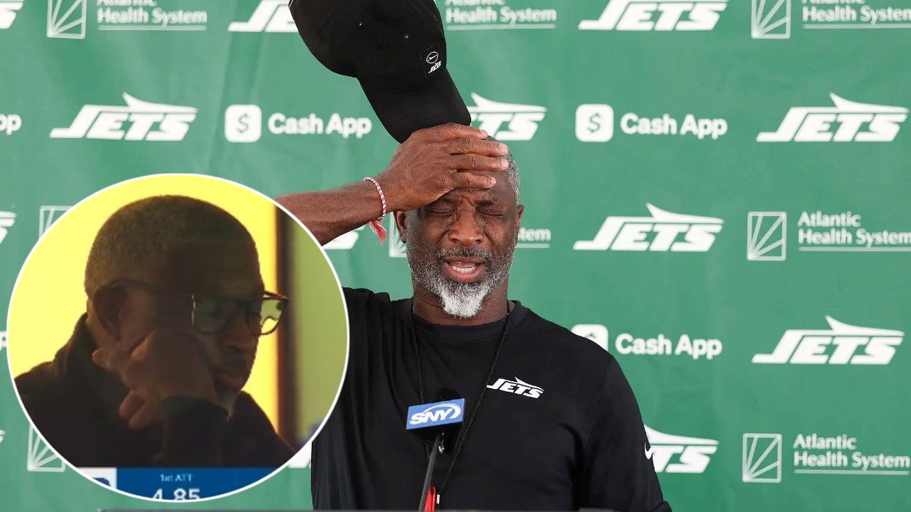 Fans Lose it As Cameras Catch Jets HC Aaron Glenn Sleeping At the Combine – “His Defense Was Asleep All Last Season”