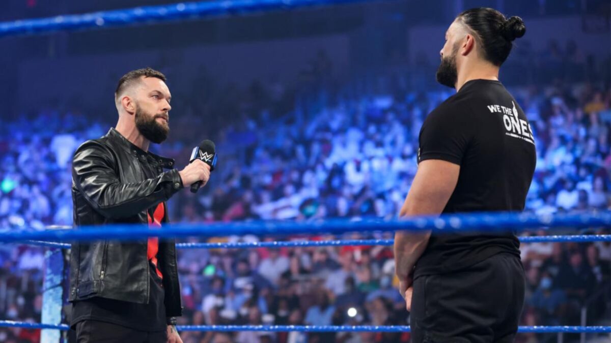 Finn Balor and Roman Reigns