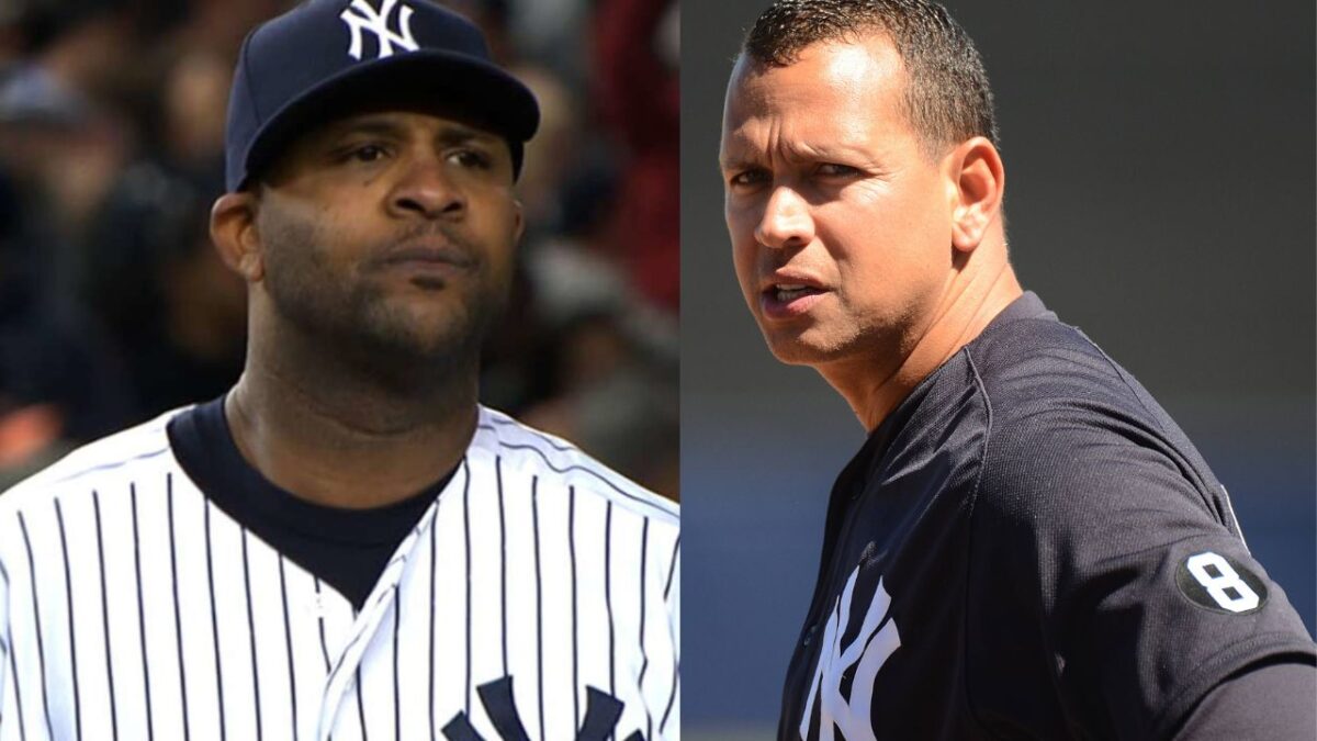 CC Sabathia and Alex Rodriguez