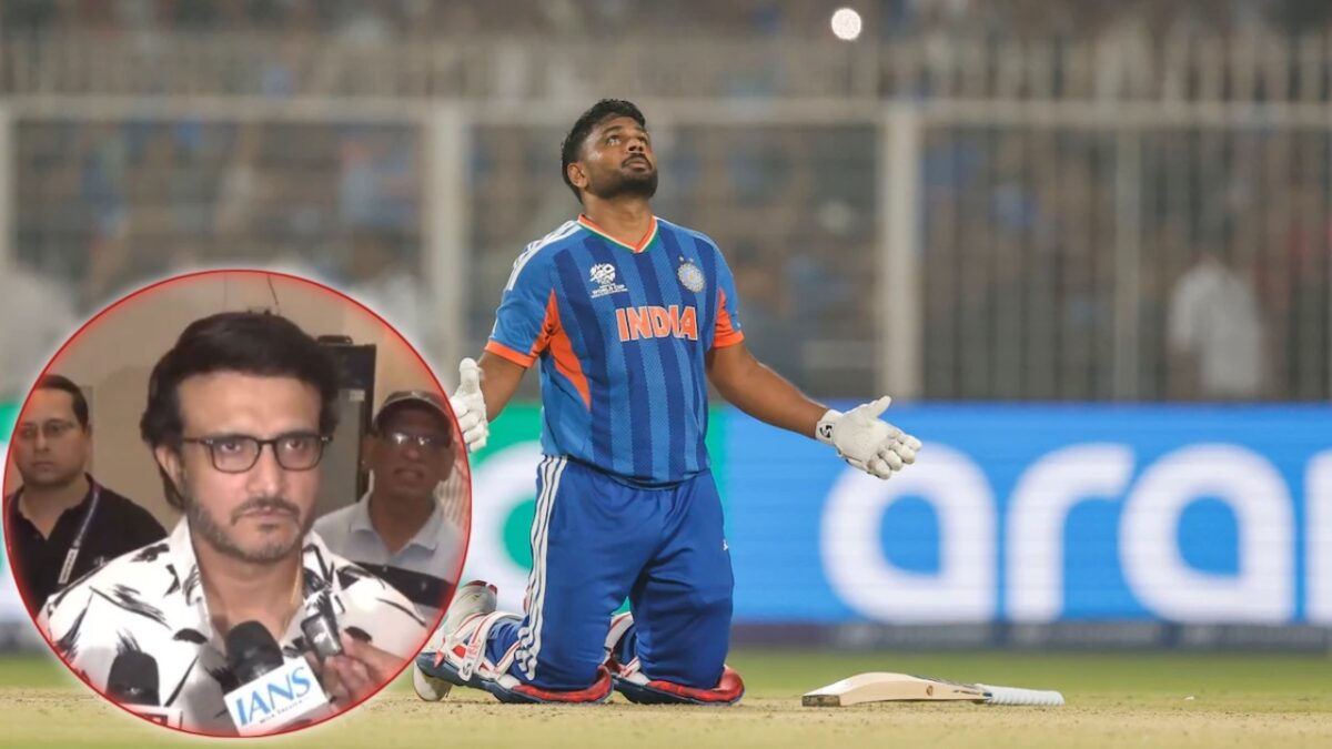 (Video) Suryakumar Yadav Tips His Hat to Sanju Samson Following His Once-In-A-Lifetime Knock in T20 World Cup 1 Sourav Ganguly on Sanju Samson
