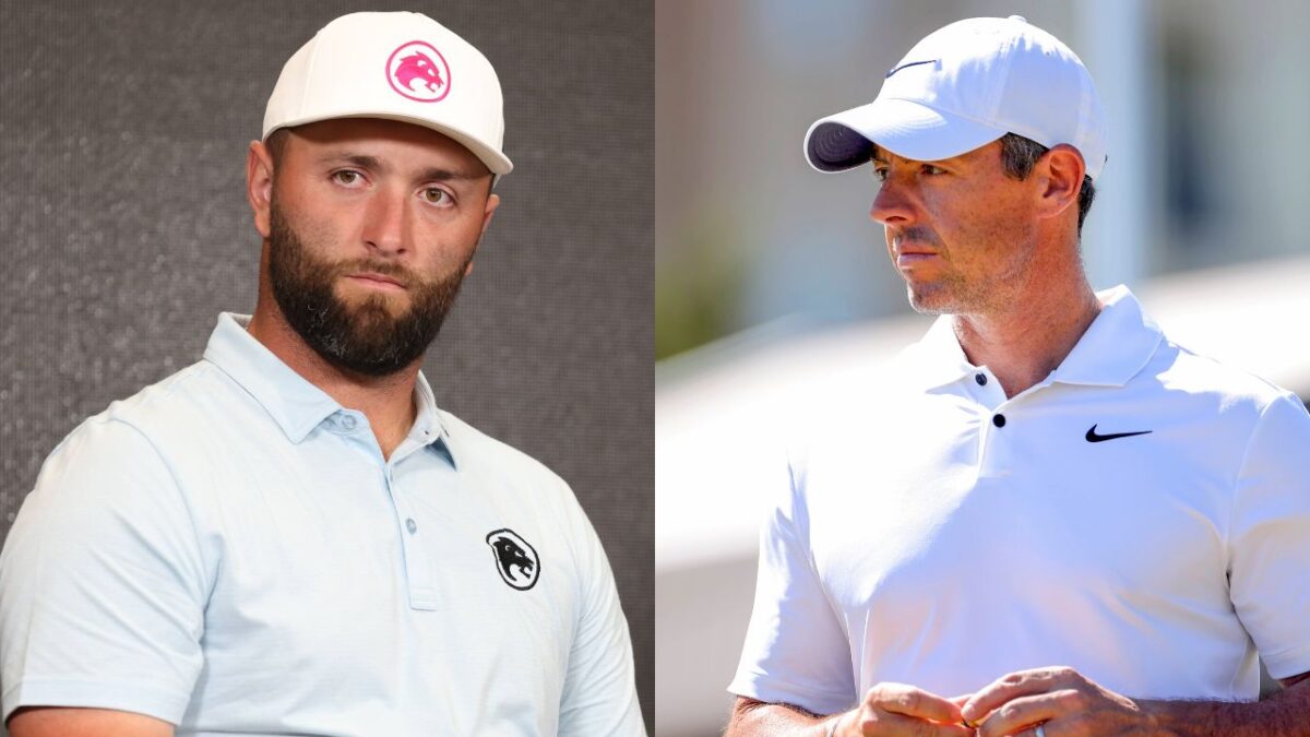 Jon Rahm and Rory McIlroy