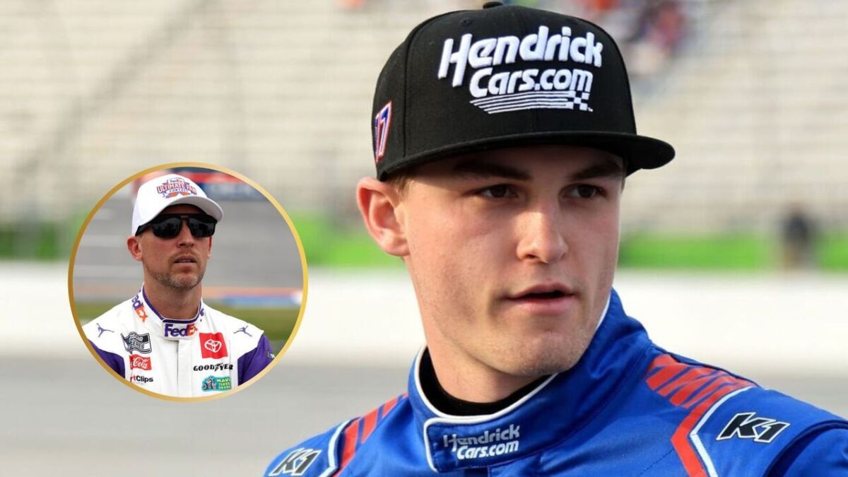“The Ceiling is There!” Denny Hamlin Makes a Bold Take on Corey Day to HMS Rumors 1 Denny Hamlin and Corey Day