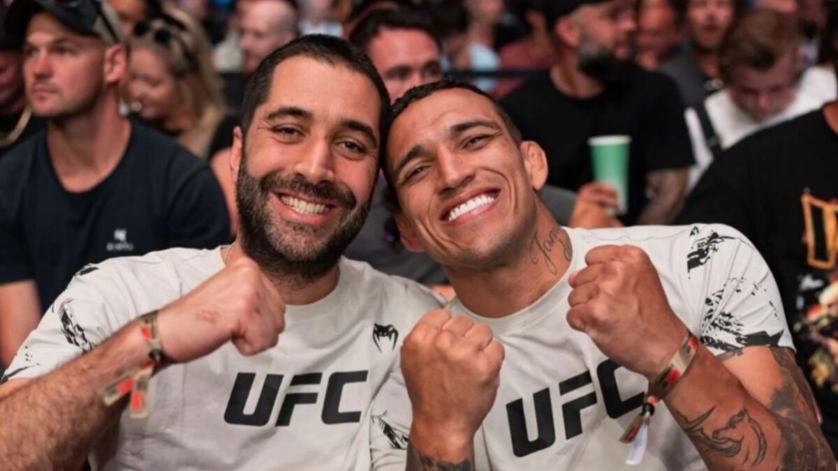 Charles Oliveira and Diego Lima