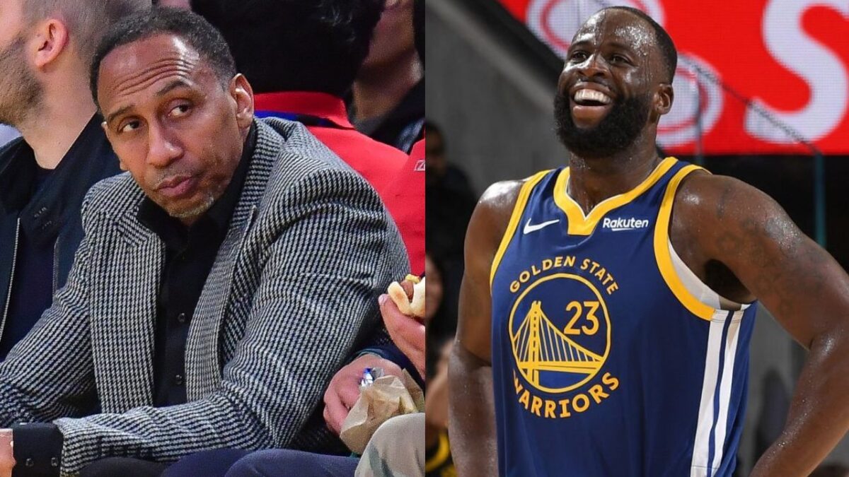 Stephen A. Smith and Draymond Green
