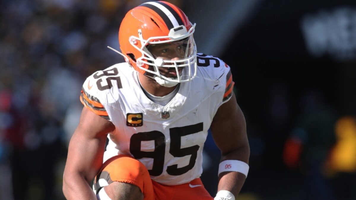 Browns' Myles Garrett Hit With Another Speeding Ticket Years After 2022 Porsche Crash, 9th Since 2017