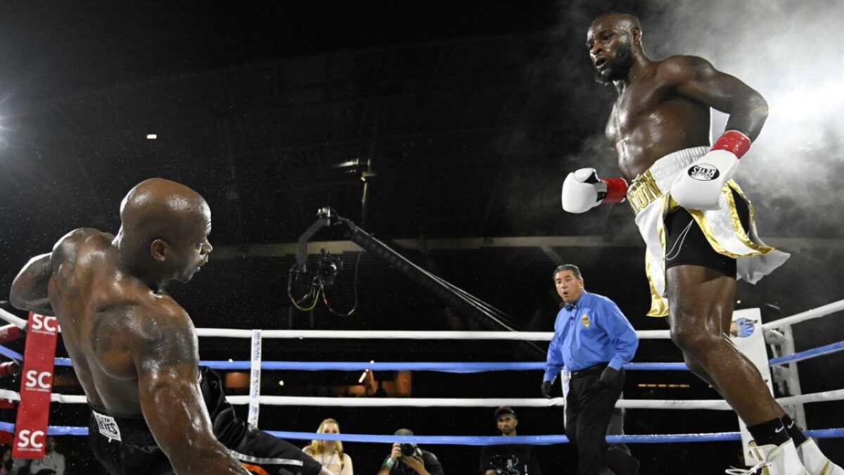 Le'Veon Bell once knocked out Adrian Peterson