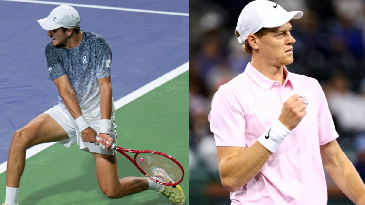 Joao Fonseca and Jannik Sinner (via X/Jose Morgado)
