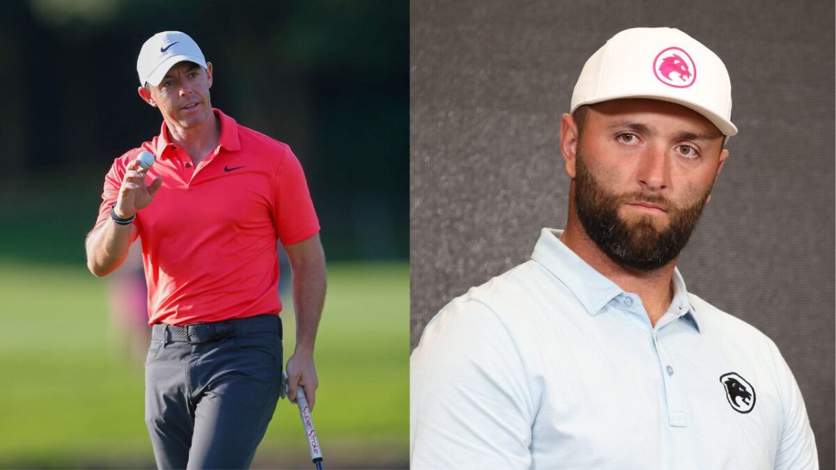Rory McIlroy and Jon Rahm