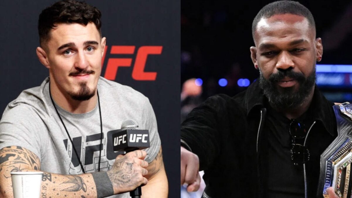 Tom Aspinall comes to Jon Jones' support