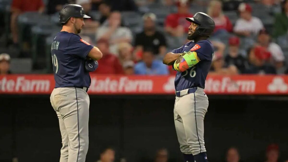 Cal Raleigh and Randy Arozarena