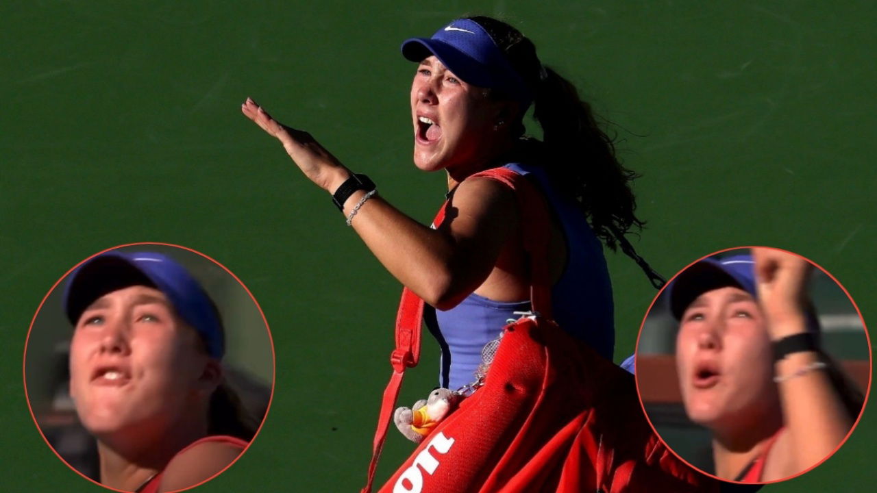 Mirra Andreeva Yells ‘F**k You All’ in Fiery Meltdown After Crashing Out of Indian Wells