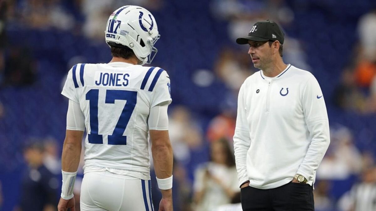 Daniel Jones is comfortable in Shane Steichen's system