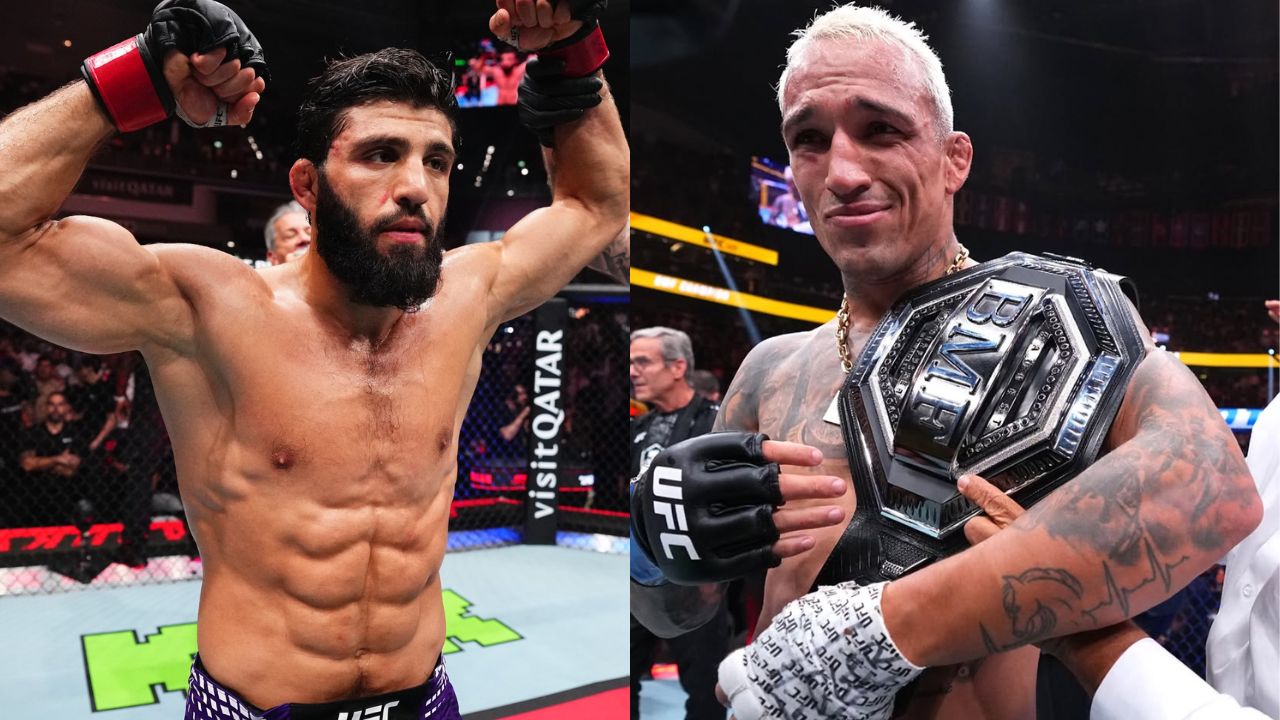 (Video) Charles Oliveira Gets Called Out by Arman Tsarukyan After Win in Brazil