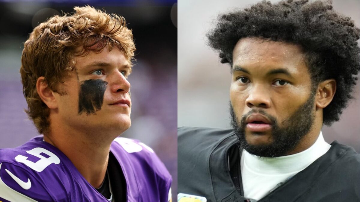 JJ McCarthy and Kyler Murray will battle for Vikings QB1 spot