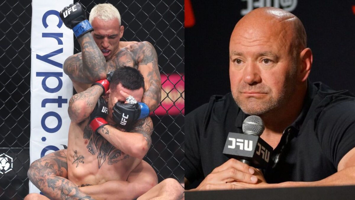 Dana White shows disappointment with the recent BMF title fight 