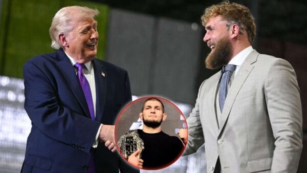 Donald Trump scares Jake Paul with Khabib Nurmagomedov challenge