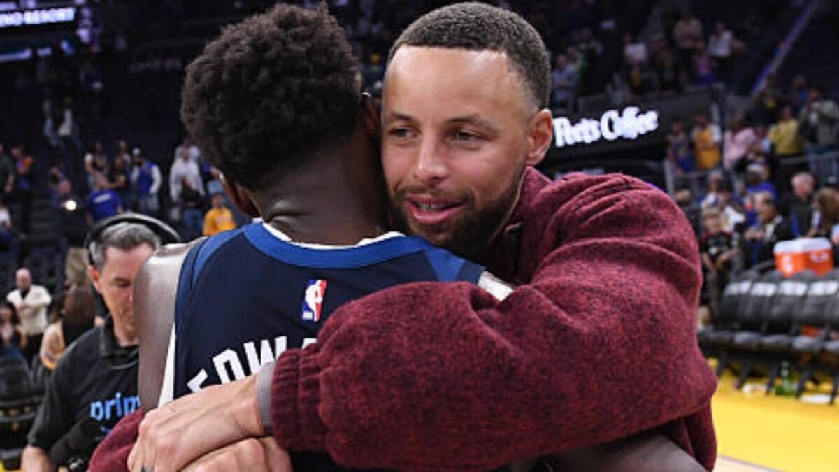 Anthony Edwards Spills Secret About Stephen Curry's Music Knowledge 1 Anthony Edwards and Stephen Curry