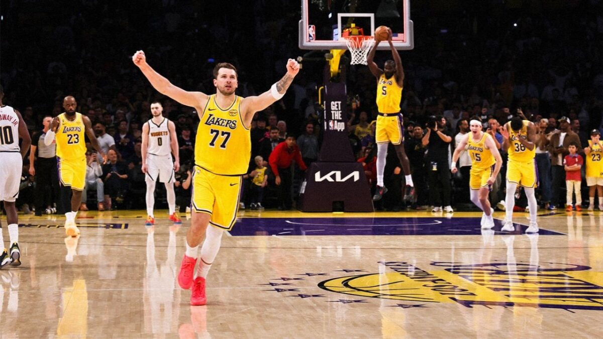 Luka Doncic with another triple double on Saturday