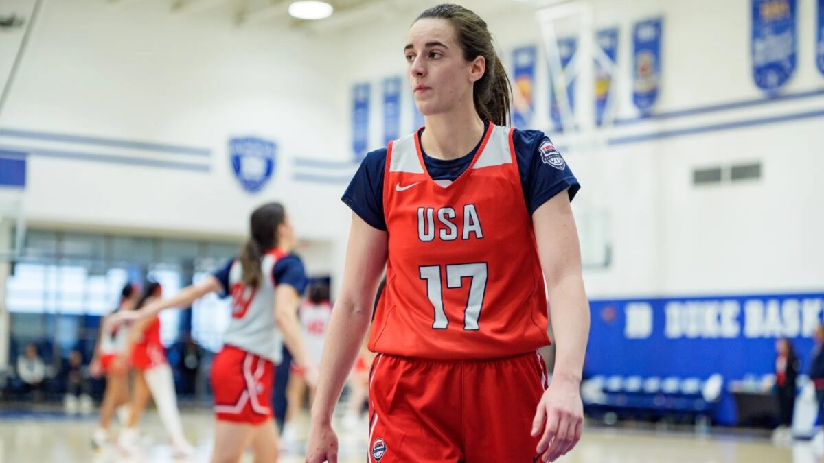 Indiana Fever Pitch Caitlin Clark-Inspired Home Renovation Concept to Travis Kelce’s Mother 1 Caitlin Clark has performed well wearing Team USA colors