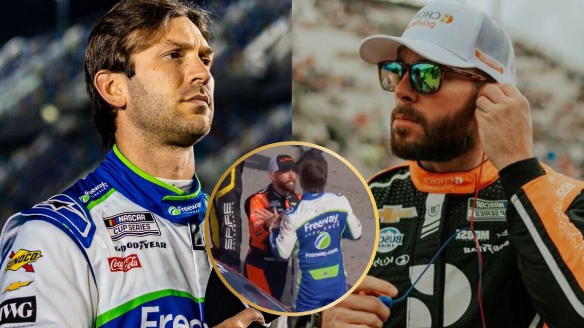 Daniel Suarez and Ross Chastain