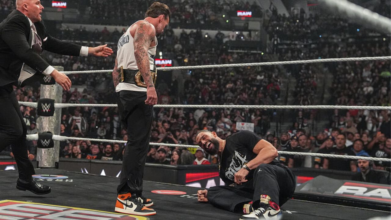 WWE Raw 3/16: CM Punk Throws a Punch at Roman Reigns After Being Called Old
