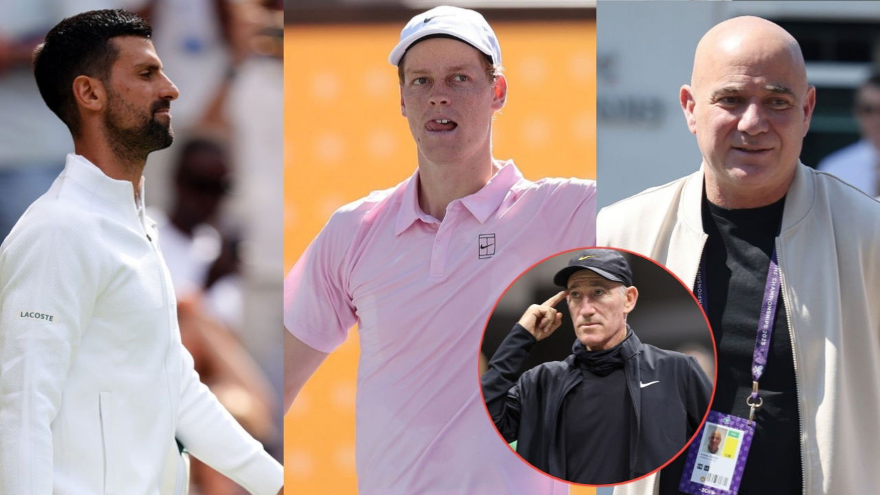 Brad Gilbert Calls Jannik Sinner Perfect Combination of Novak Djokovic and Andre Agassi