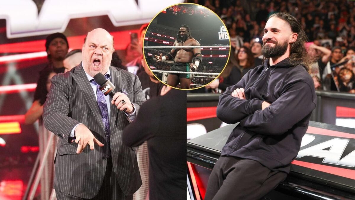 Paul Heyman gets trolled by Seth Rollins over Oba Femi's attack of Brock Lesnar