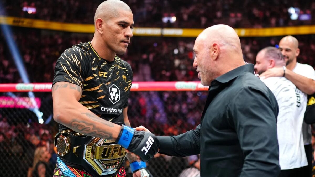 Joe Rogan and Alex Pereira