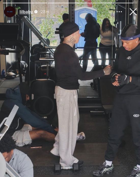 Caitlin Clark Winning FIBA MVP Sparks Rapper Kid Cudi's Interest 2 Lil Baby wearing Caitlin Clark's signature merchandise