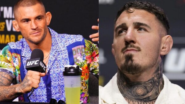 Dustin Poirier calls out Tom Aspinall's resume