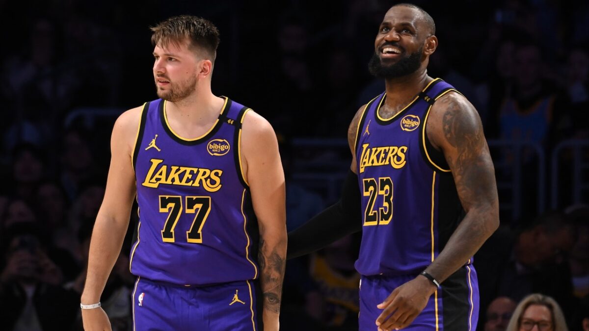 Luka Doncic and LeBron James jointly set NBA history