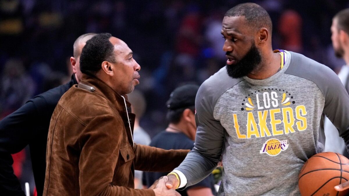 Stephen A. Smith has started praising LeBron James