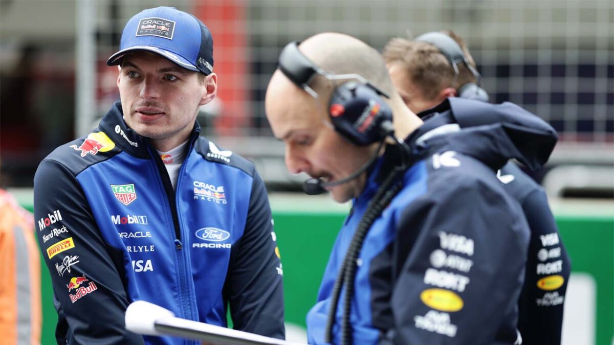Max Verstappen Forces Journalist Exit in Explosive Press Conference Moment at Suzuka 1 Max Verstappen and Gianpiero Lambiase (via Red Bull)