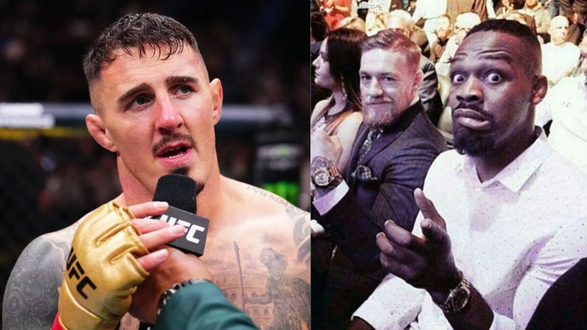 Tom Aspinall supports Conor McGregor and Jon Jones