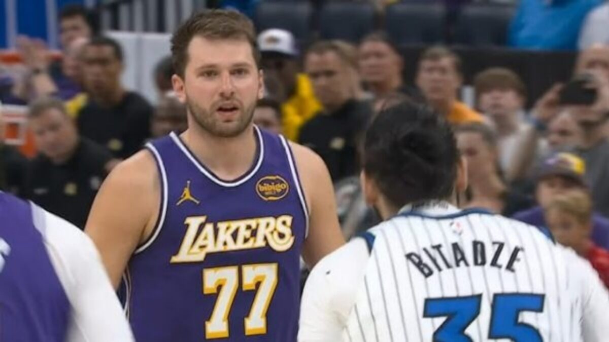 Luka Doncic and Goga Bitadze