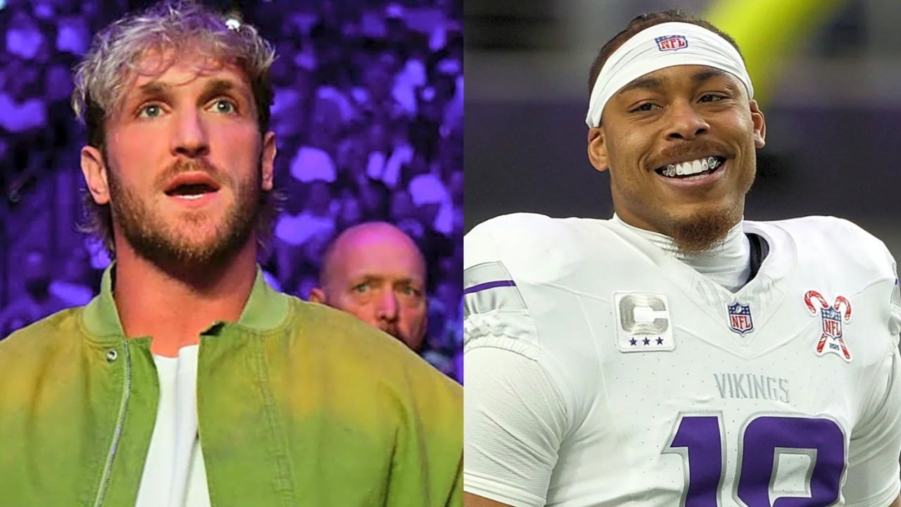 Justin Jefferson Feels Logan Paul Isn’t Athletic Enough to Play Football Amid NFL vs. WWE Debate