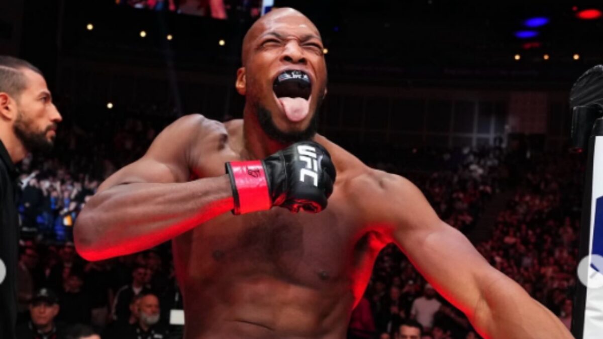 Michael 'Venom' Page Reacts as 'Disappointed' Dana White Walks Off Mid-Fight at UFC London 1 Michael Venom Page at UFC London
