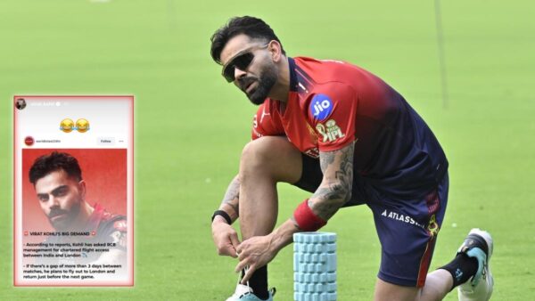 Virat Kohli response to fake report