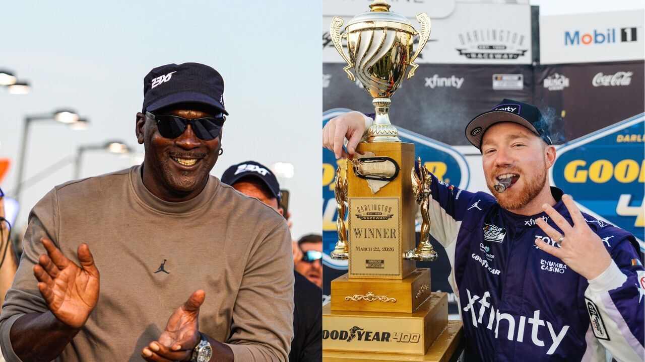 Michael Jordan Spill the Beans on “Key” Behind Tyler Reddick Darlington Triumph