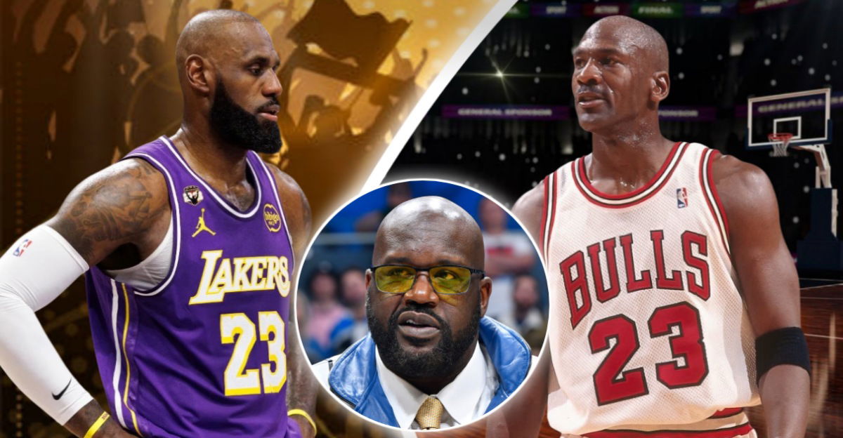 Shaquille O’Neal Ends GOAT Debate Between Michael Jordan and LeBron James – “He Was a Different Animal”