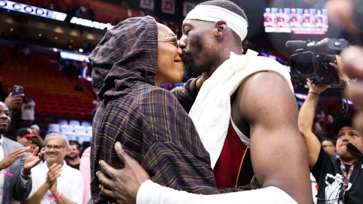 A'ja Wilson and Bam Adebayo after his 83-point masterclass